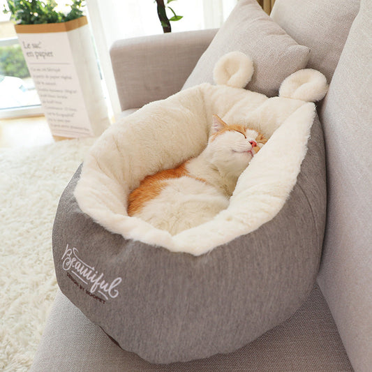 Sleepy Whiskers Cocoon – Loving Comfort for Your Cat